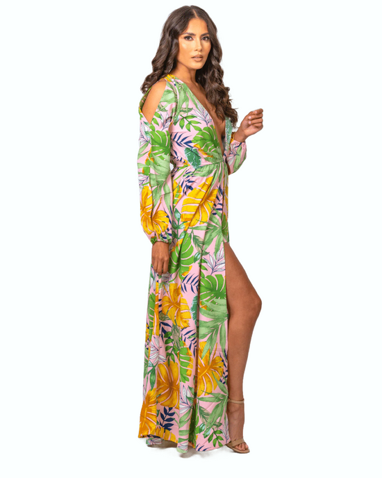 Load image into Gallery viewer, Tropical Romper
